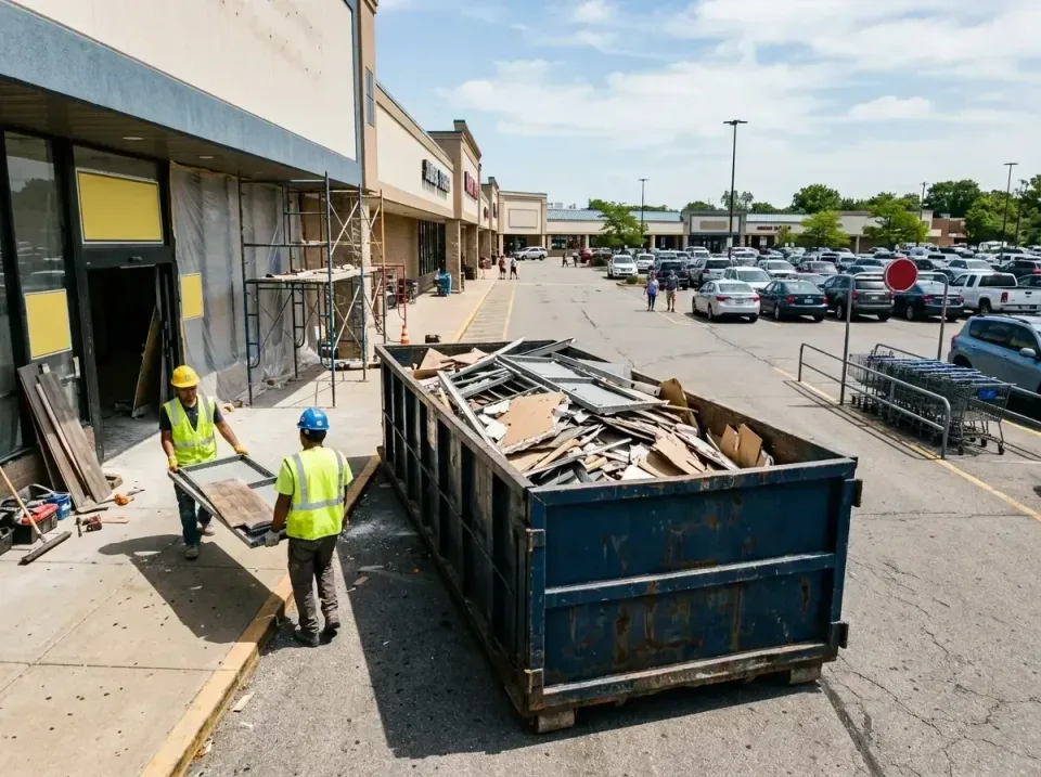 retail-store-renovation-debris-003 — frequently asked questions, Roll-off Dumpster Rentals in Oak Hills, CA